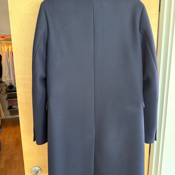 Navy Blue Men's Topcoat from Acne Studios - size EUR 50 (US size 40) - Picture 3 of 6